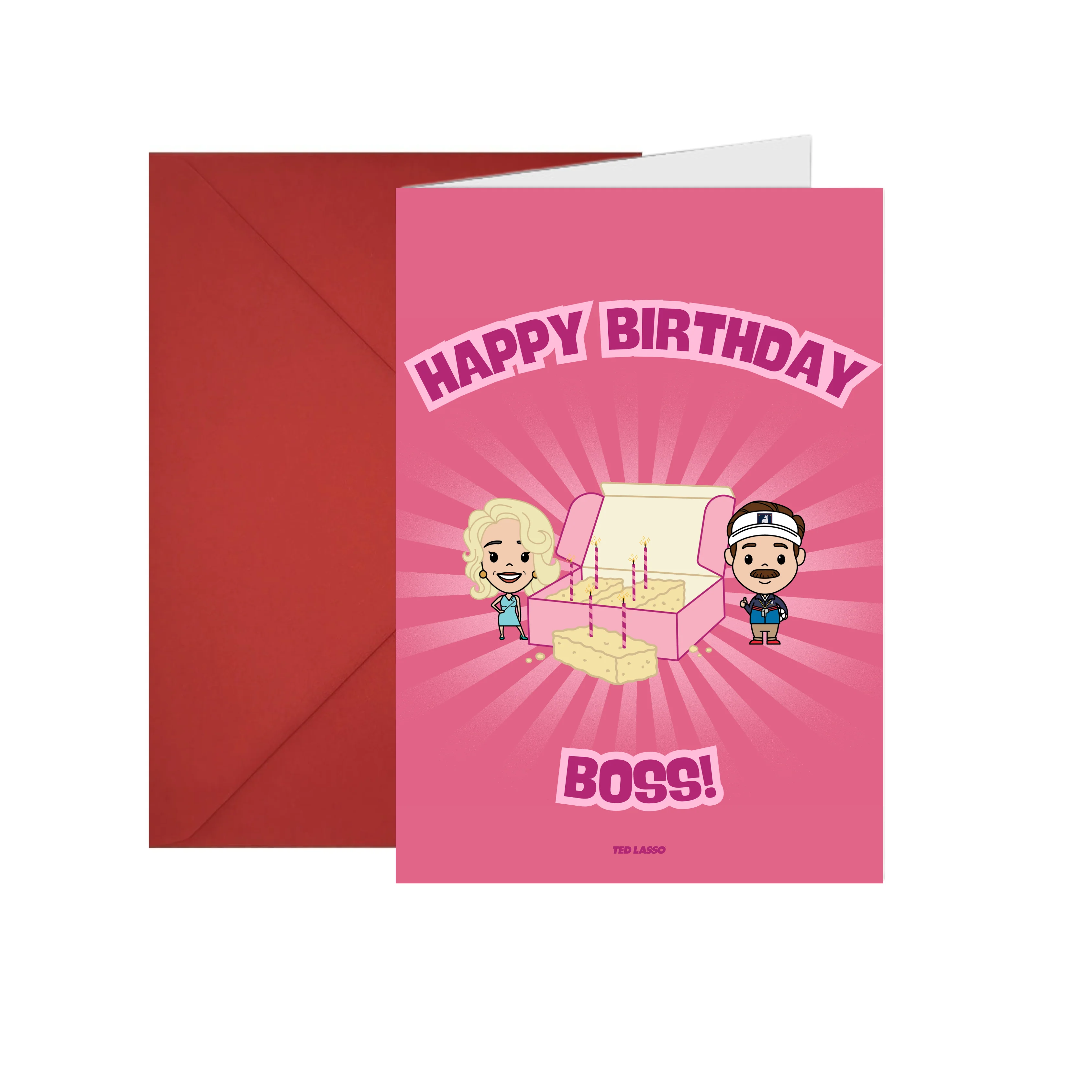 Birthday Card - Biscuits with the Boss