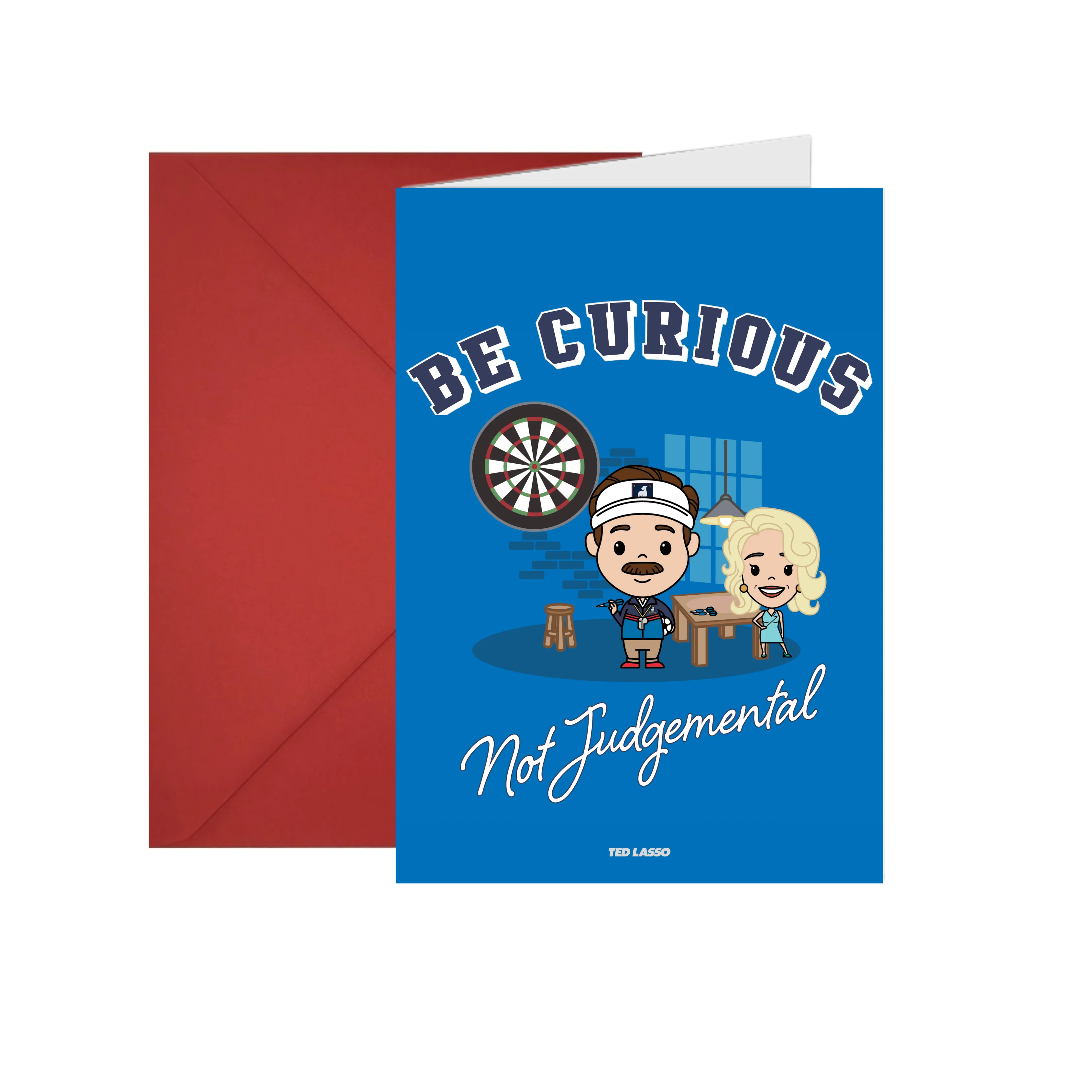 Greeting Card - Be Curious Not Judgemental