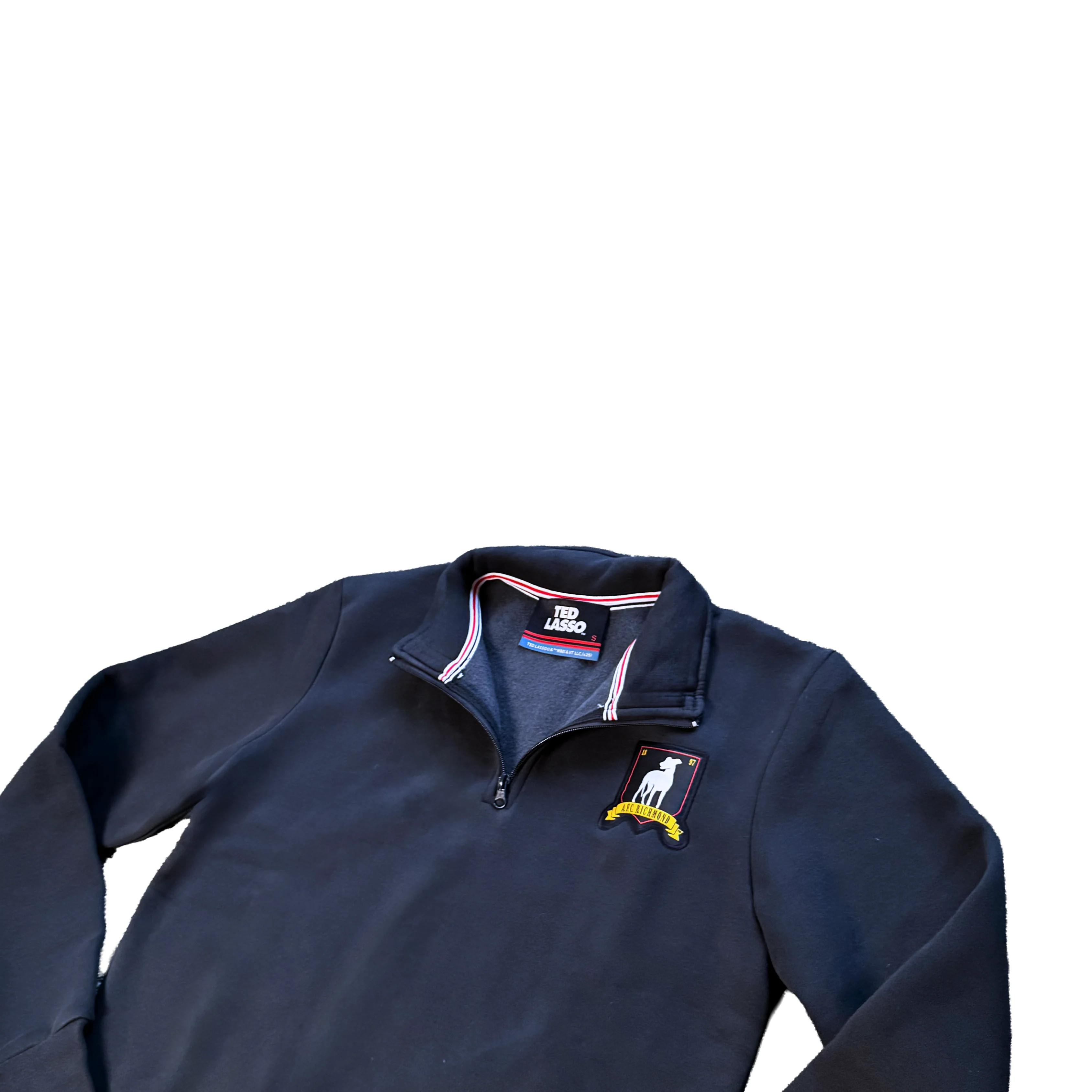 Quarter Zip Embroidered Richmond Crest - Image 3